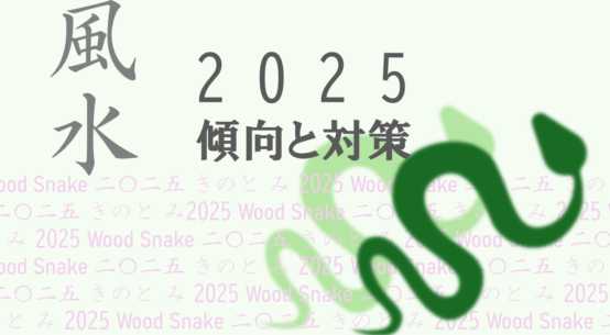 【セミナー】2025風水「木のへび年」傾向と対策